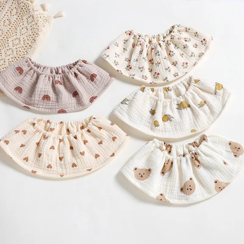 Muslin Bibs with 360° Design