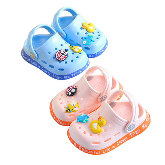 White Junior Crocs for Infant and Toddlers